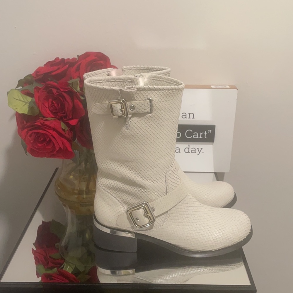 Vince Comuto Moto Leather Boots